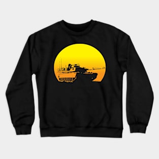 M1 Abrahms Sunset Crewneck Sweatshirt